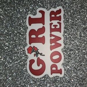 FEMINIST Waterproof Sticker Girl Power